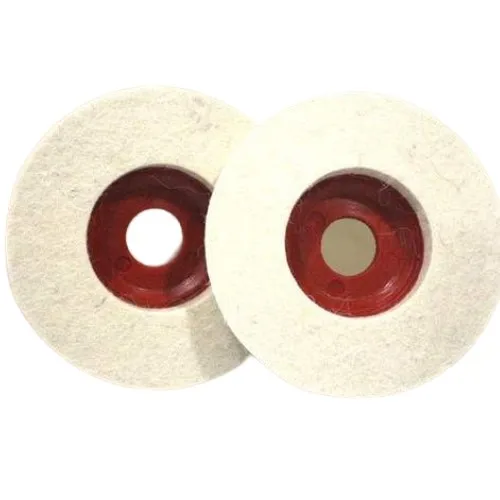 Белый шерстяной войлок, гибкий режущий диск 100-125 мм и шлифовальный диск