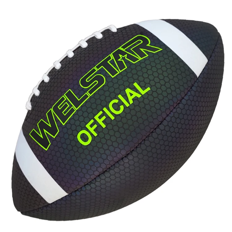 Football Official Size 9 PU American Ball Soccer High Quality Match Training Light Reflection american Football ball