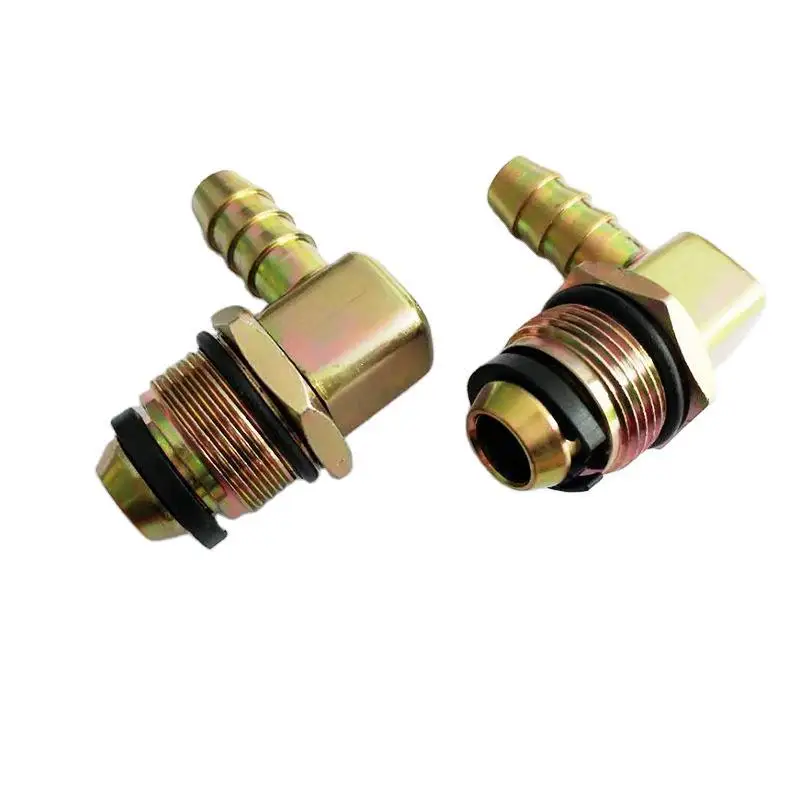 Heavy truck truck accessories Aowei connector trachea connector Howard Dragon sub-pump adapter straight through bend through tee