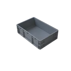standard plastic logistics stacking storage moving Euro boxes Warehouse