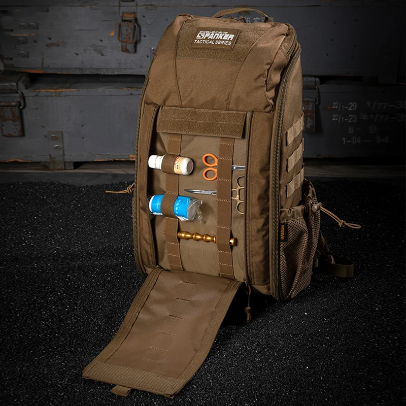 High Quality 500D Cordura Professional Camping Survival First Aid Backpack Rucksack Outdoor Tactical Military Backpack