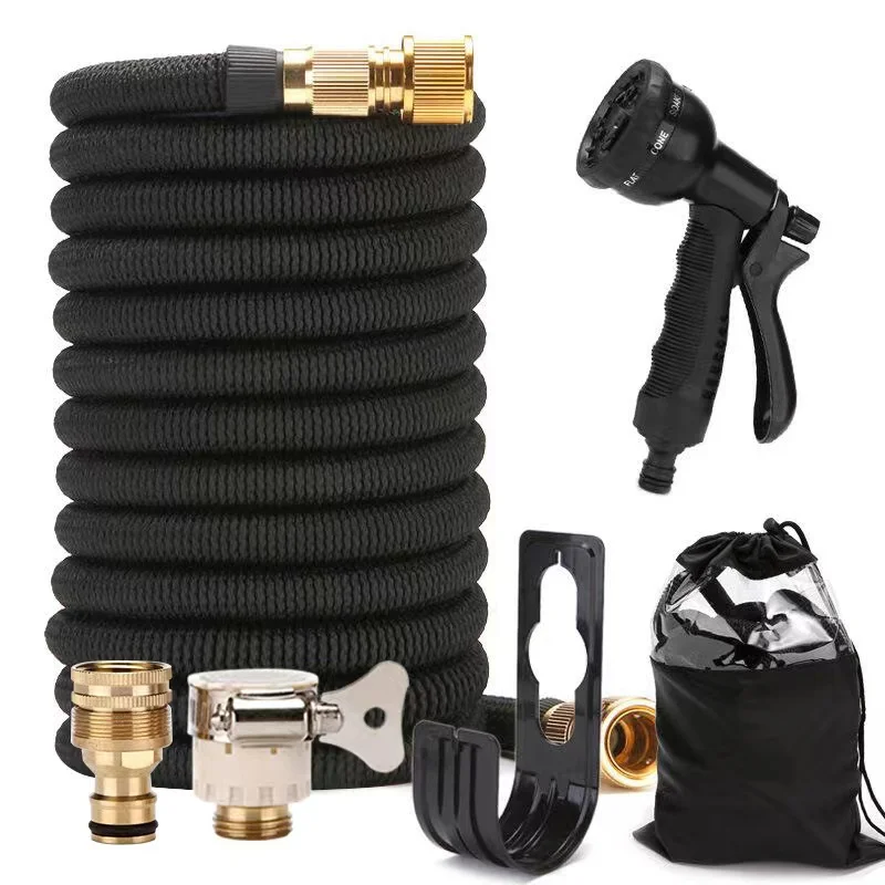 Hot Sale High Resistant Flexible Expandable Hose 25/50/75/100ft  Garden Soft Water Hose