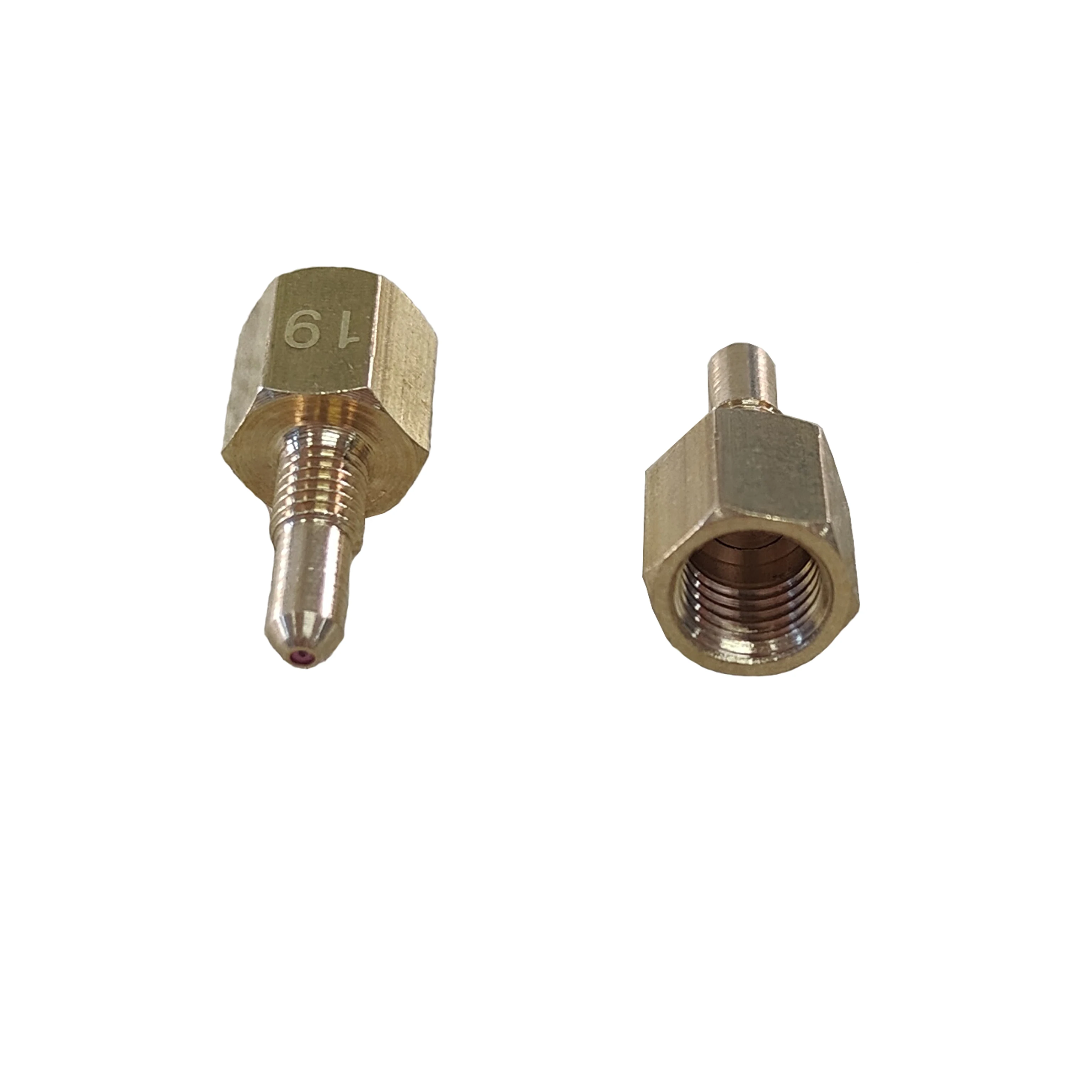 Customized Gas Water Heater Part Brass Jewel Gas Nozzle