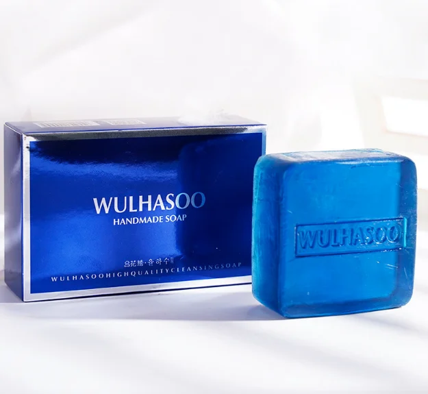 
Wholesale Deep Cleansing Anti Mites Acne Whitening Korean Natural Sea Salt Soap Bar 100g 