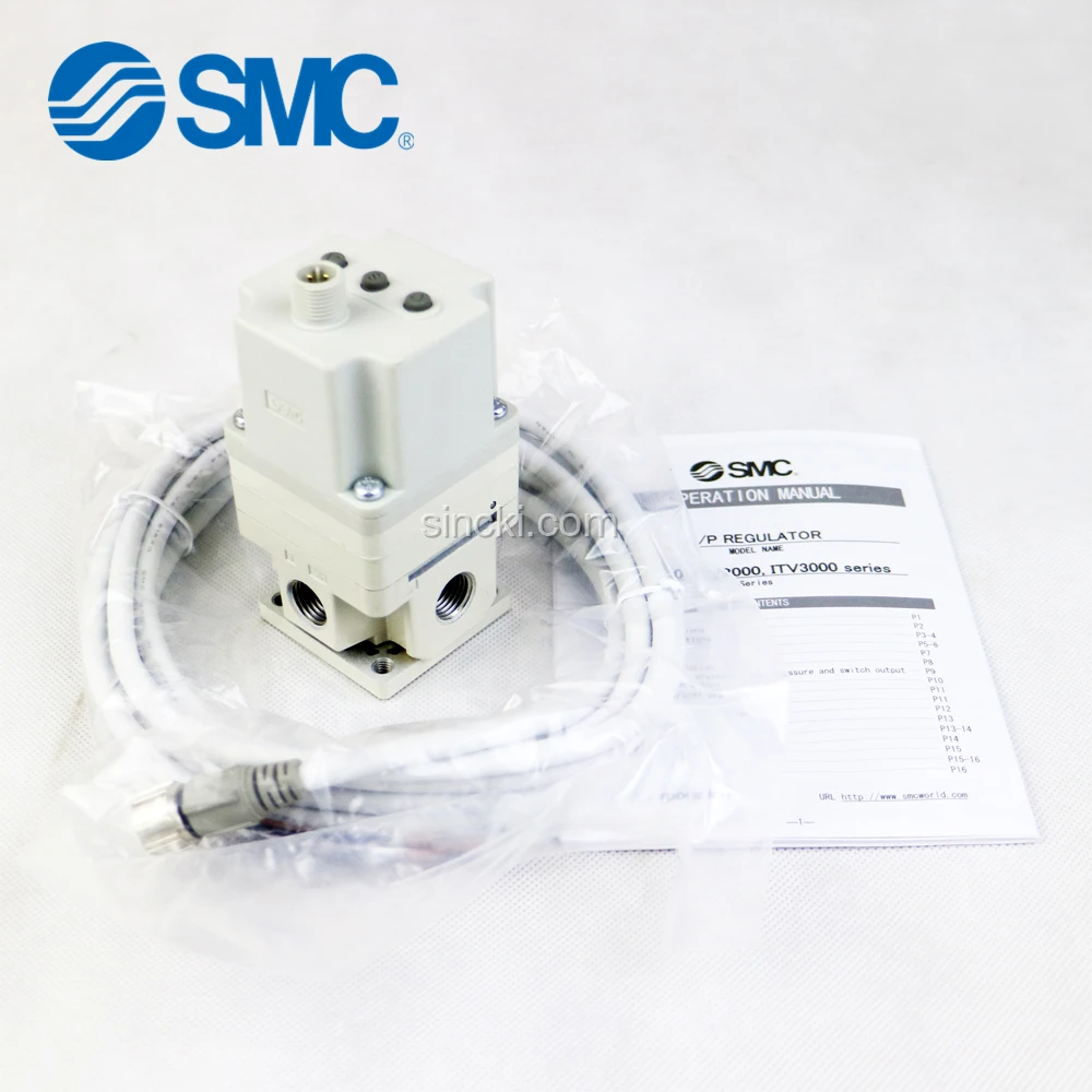 SMC ITV2050-012L Proportional Valve Electro-Pneumatic Regulator