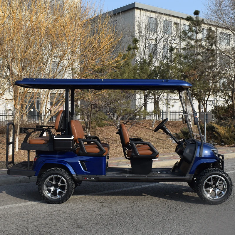 Best Selling Various 48V Golf Buggy Good Quality Club Electric 6 Seater Golf Cart