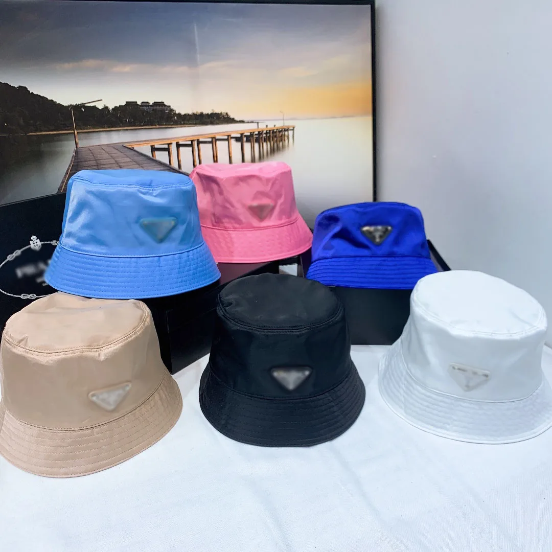 
New upgrade Prad* bucket hat designer bucket hat branded fisherman hat fishing cap wholesale 