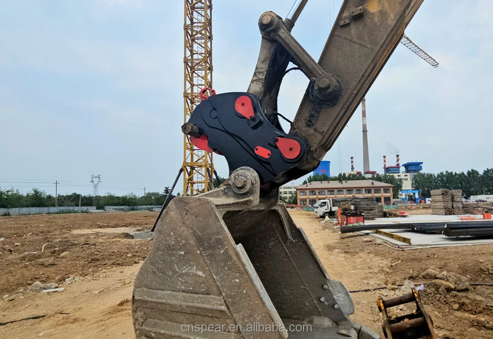 Hot Sale CNSPEAR SP-01 Excavator Hydraulic Double Lock Quick Coupler Quick Coupler with Double Lock For Excavator 3-4T