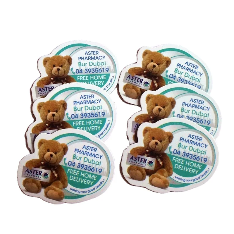 Guangzhou factory promotional gifts cute bear fridge magnets advertisement creative custom refrigerator magnets