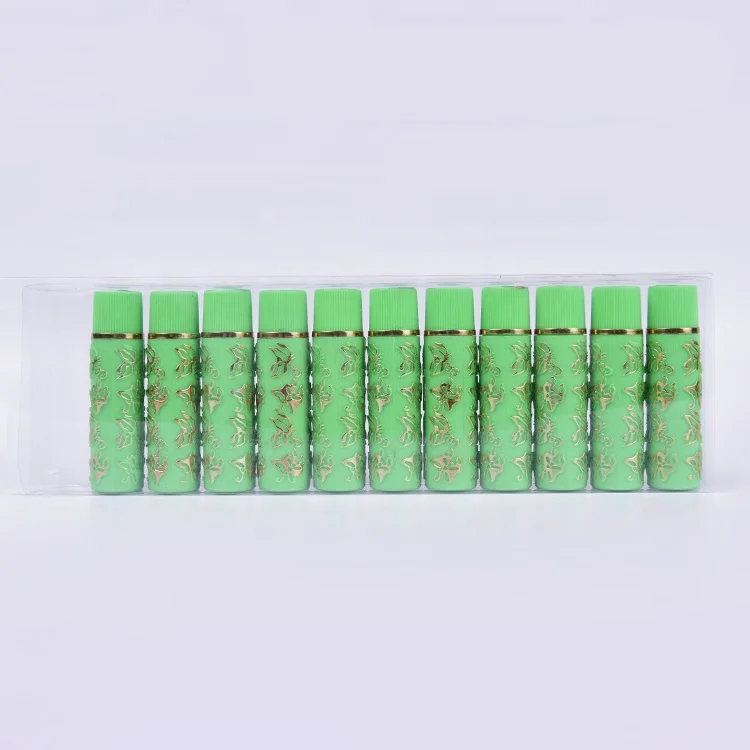 Hot sale green butterfly print magic lipsticks change color Lips stick private label lipstick