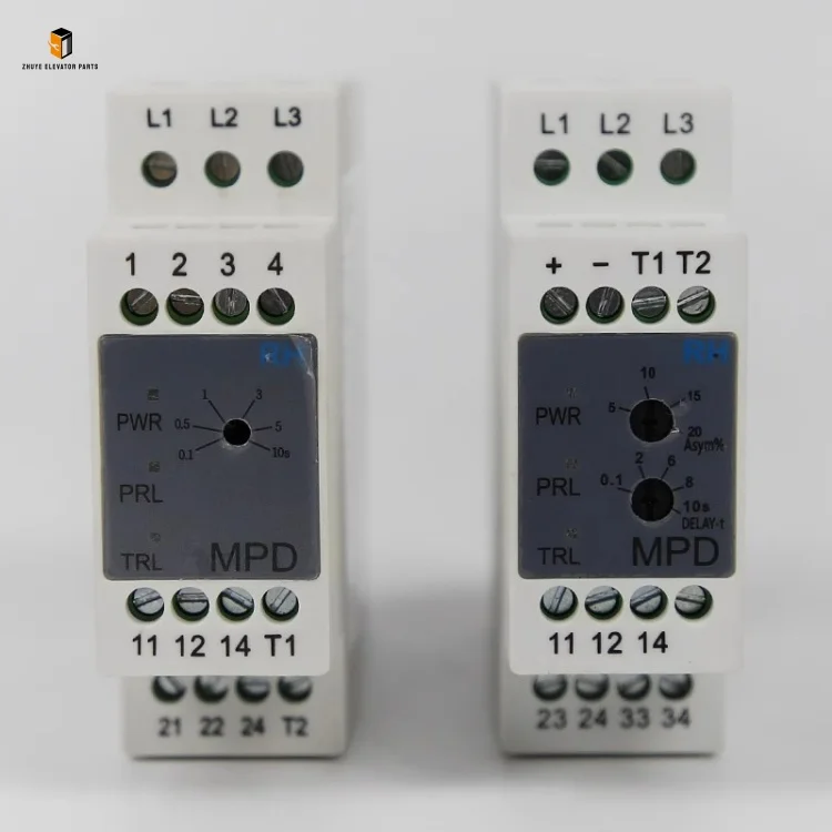 Escalator motor temperature sensor MPD-A MPD-C escalator parts 3 phase sequence relay