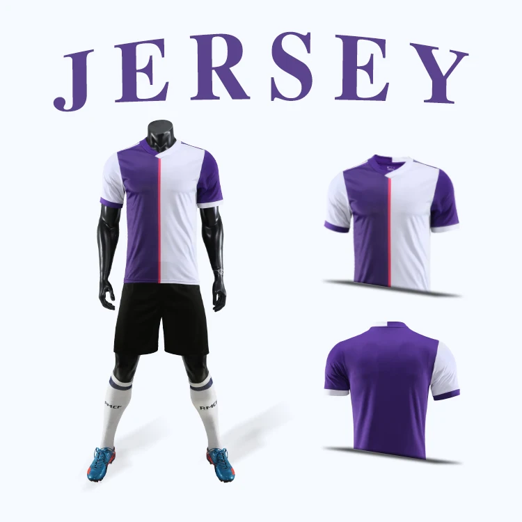 100% Polyester European Size Football Training Uniform International Soccer Jerseys Uniform