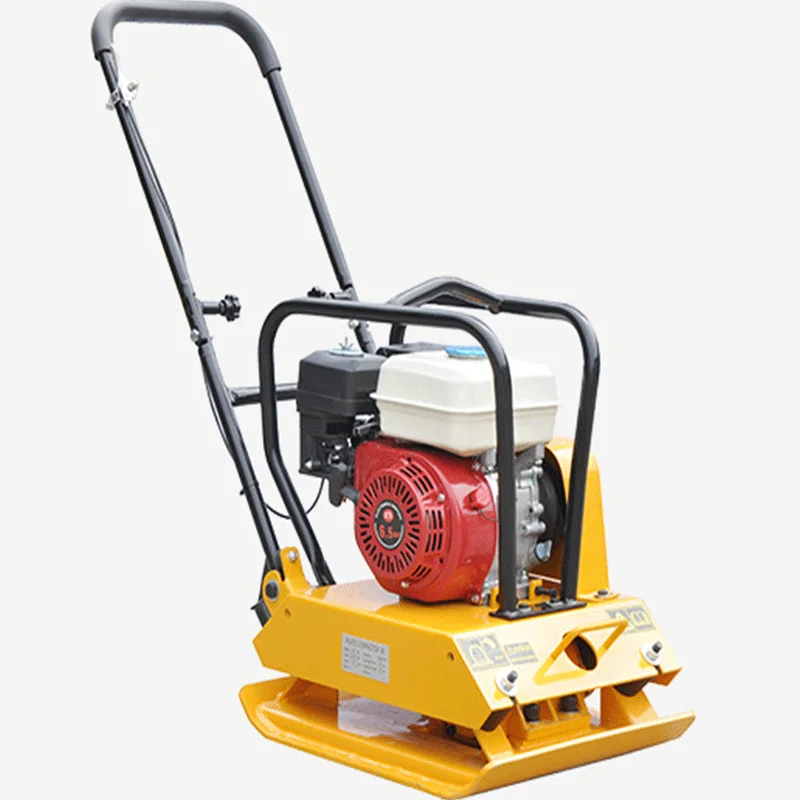 
Walking small gasoline powered flat plate rammer compacting machine vibration portable gasoline plate rammer 