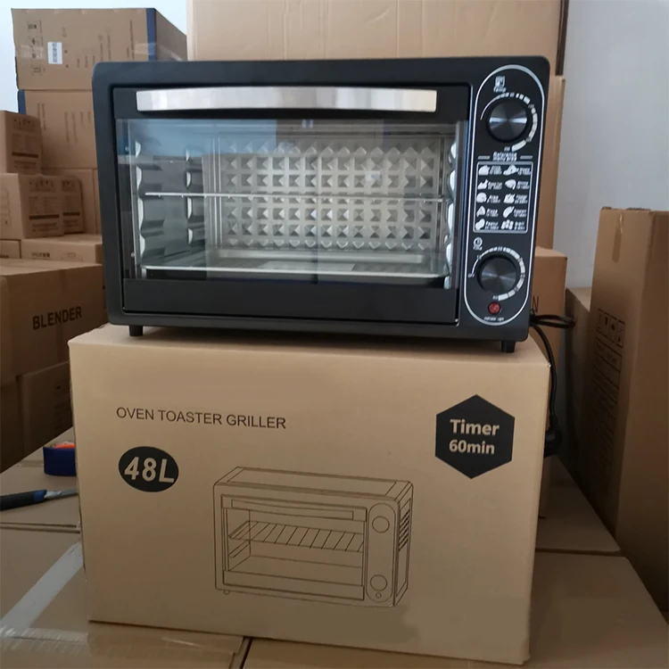 48L large-capacity multi-functional heating bread baking integrated electric oven