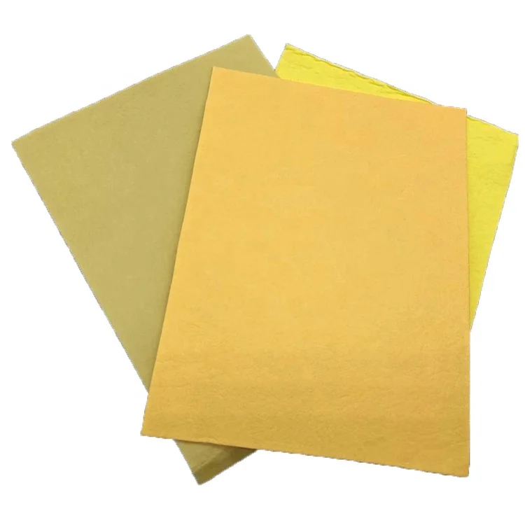 selingl well synthetic chamois leather car cleaning cloth smooth surface but stiff plain good absorption  made of needle punch