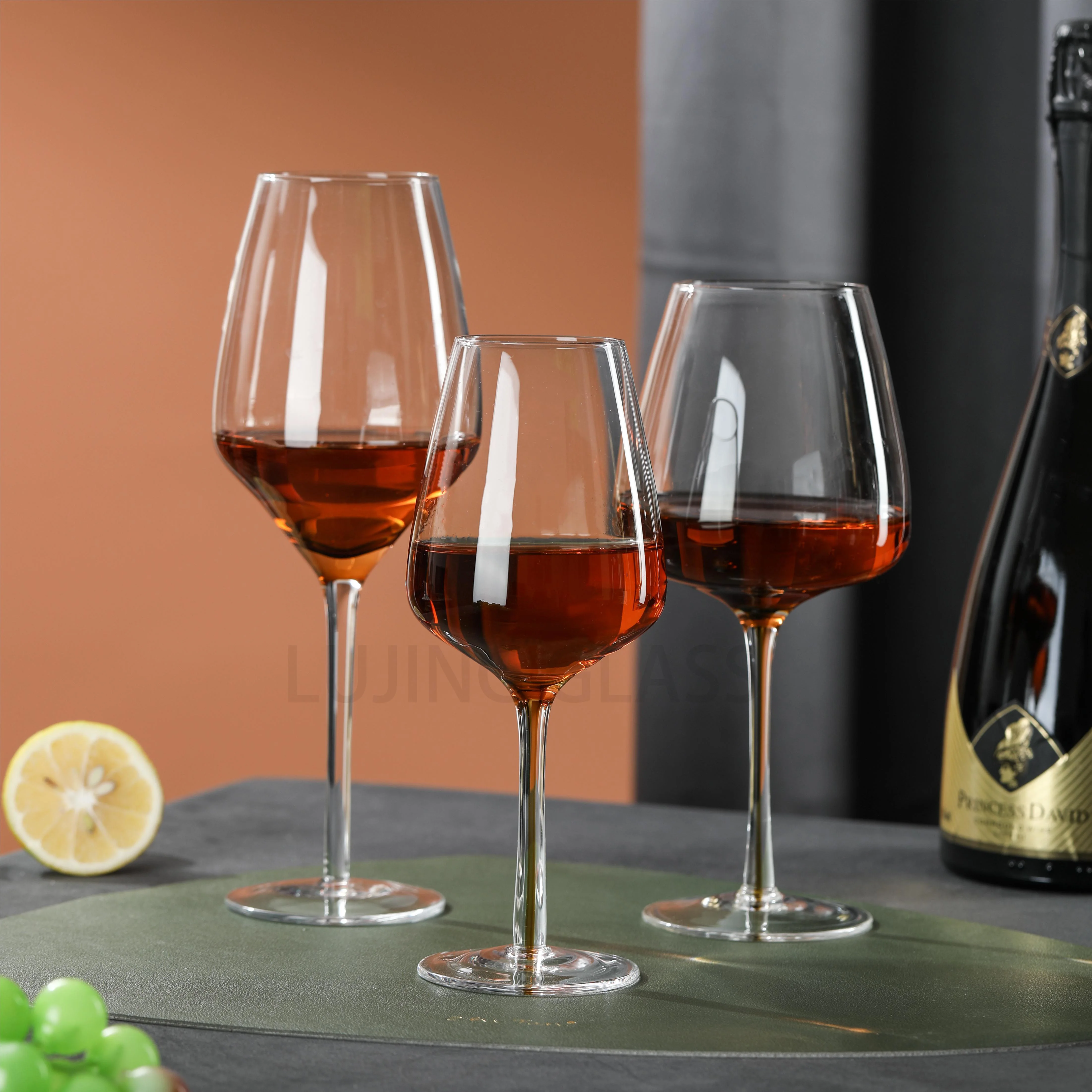 Hot New Products High-Grade No Metal Portable Cocktail Handmade Red Solo Wine Cups