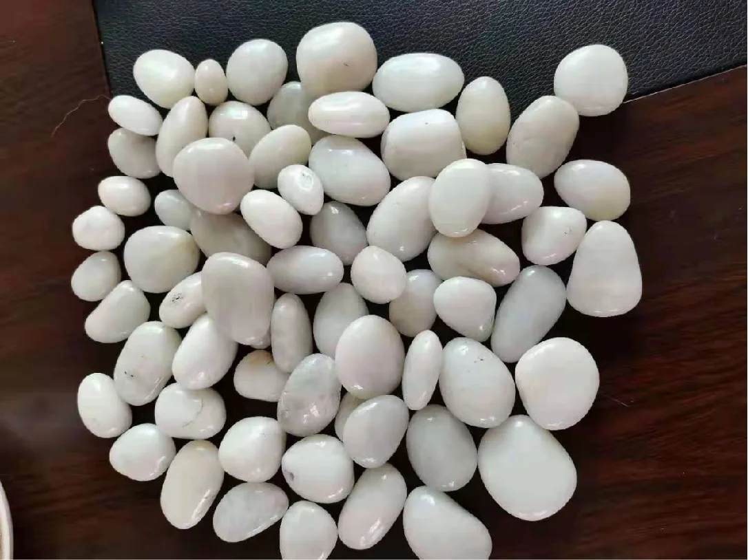 Натуральный Снежный белый речной пляж камни гравий песок Ландшафтный галька камень для декора сада