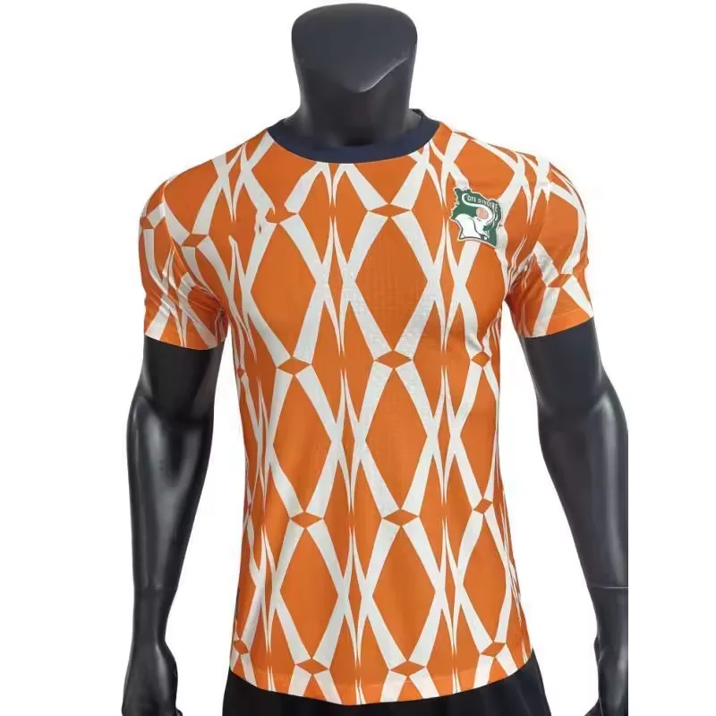 Best Quality Custom Ivory Coast  Player Jersey Thailand Soccer Jersey Football Shirt Uniform Set Team OEM