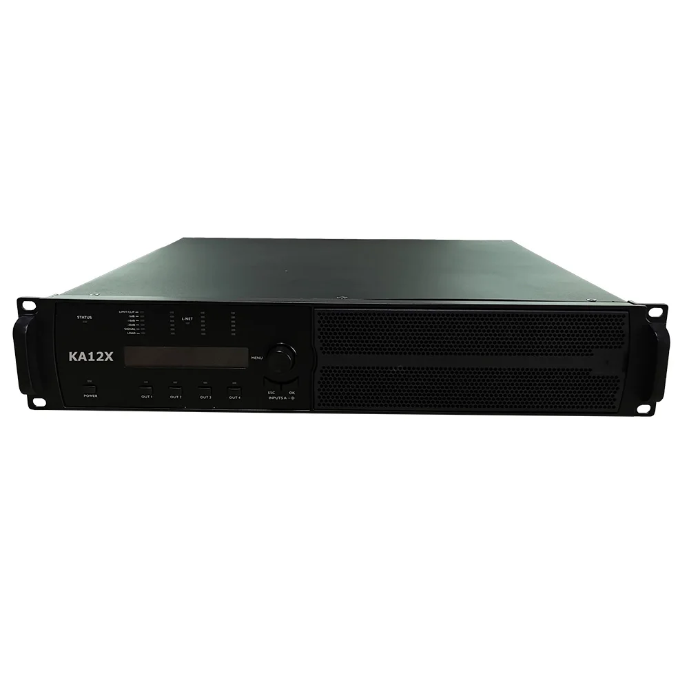 D90 power amplifier 100V-240V digital power amplifier with DFM software