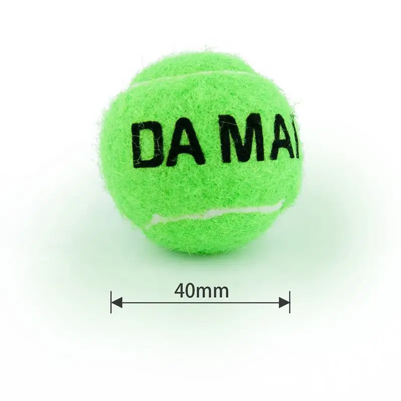 Pet toy ball tennis footprints dog training ball dog throwing toy manufacturer direct sale