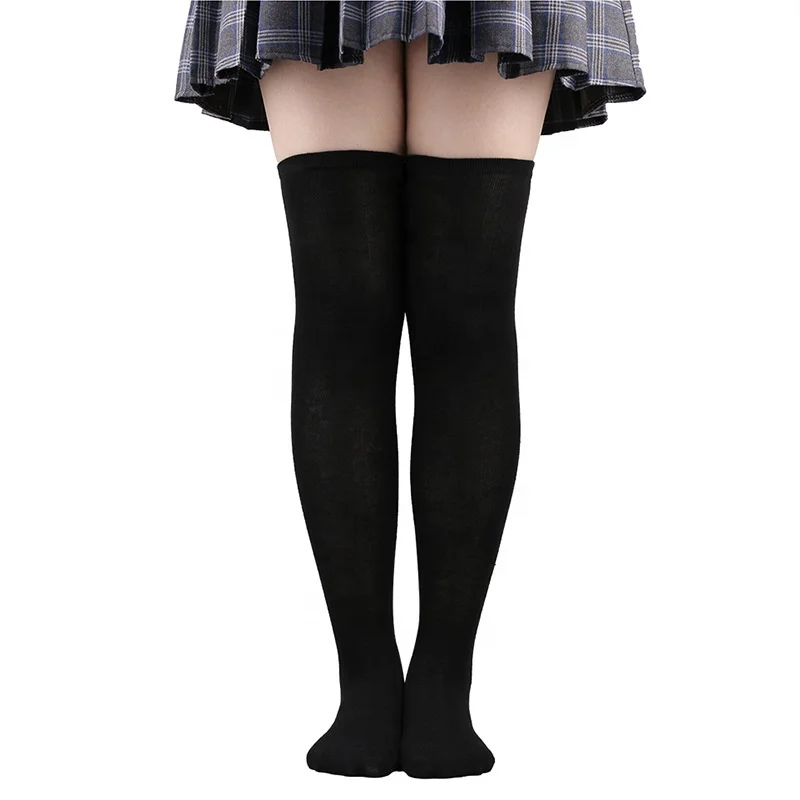 6 Pairs Over Knee Thigh  Knee-High Warm Stocking Women Boot Sock Leg Warmer High Socks for Daily Wear Cosplay Socks