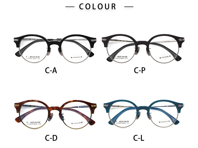 Hi End Designer Optical Frames Acetate Glasses Eyeglass Frame