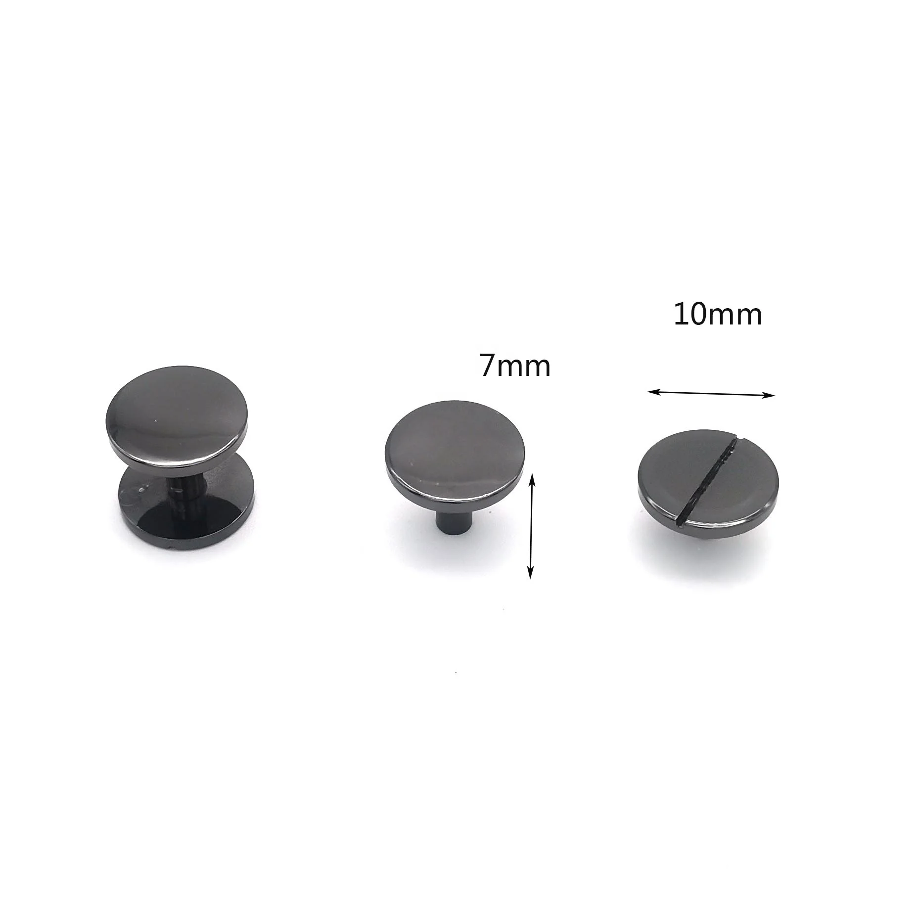New Design Decorative Binding Head Brass Metal Rivets For Leather Bags