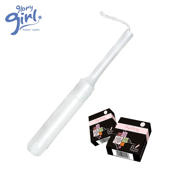 Vaginal long organic vaginal detox sterile tampon applicator