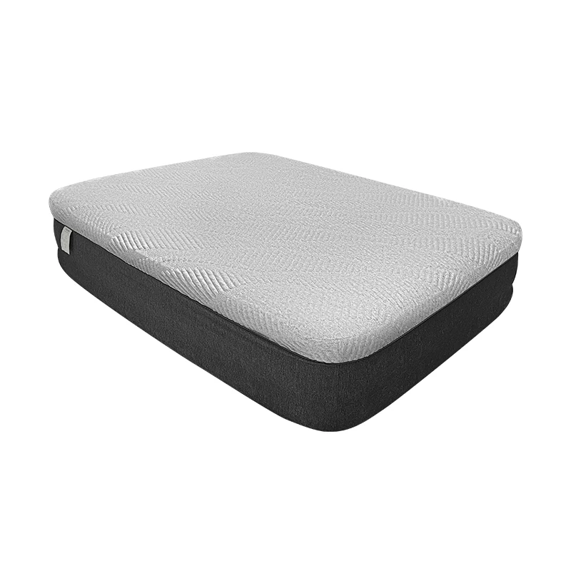 Удобный надувной матрас с стеганой тканевой накидкой из ПВХ, надувной матрас для дома, кемпинга