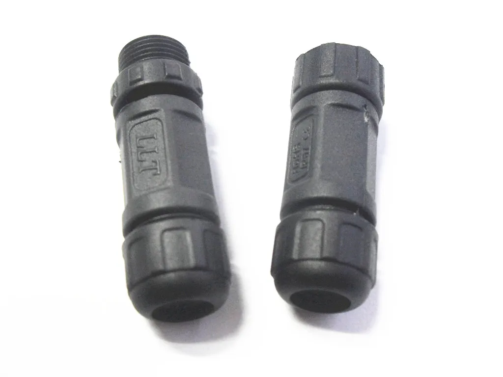 M12 waterproof circular connectors ip68 solder type 2 3 4 5 6 7 8 pin male and female plugs