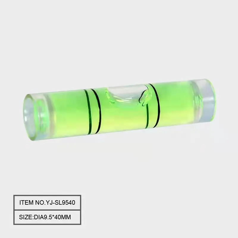 YJ-SL0730 small acrylic spirit level vial mini bubble level