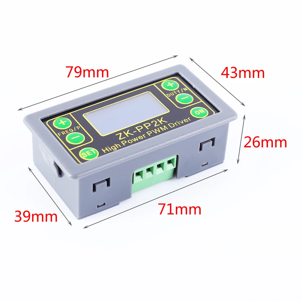 ZK-PP1K двойной режим генератор сигналов ZK-PP2K PWM регулятор скорости вращения двигателя 8A 150W Частота Рабочий цикл регулируемый