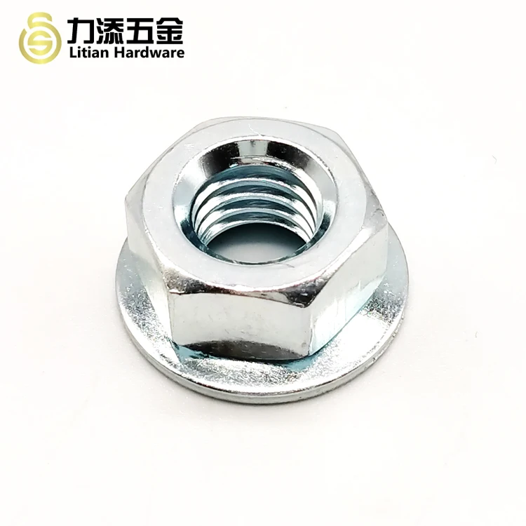 Hot sale stainless steel M7 galvanized conical flange hex nut