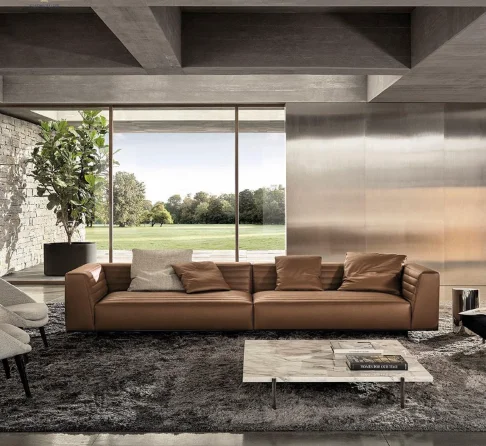 RUNXI Germany vintage style Vintage living room sofa High-Performance Textile Upholstery Designer Empire Apartment furniture