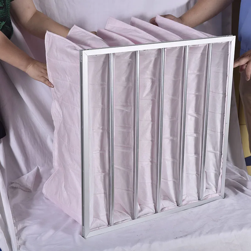 Huatai Wholesale Medium Effect Bag Nonwoven Intake Air Purifier With Washable Filter