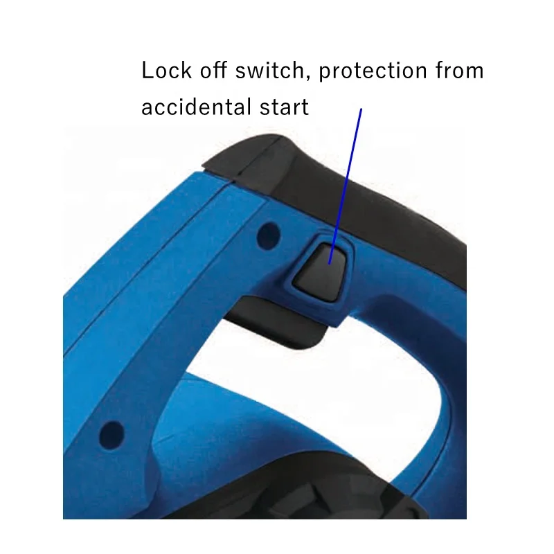 Professional High Speed Wood Working Tools 450W Electric Wood Planer 7-position depth control knob PL-001-2T