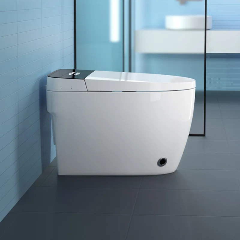 Chinese intelligent automatic commode water closet wc composting ceramic one piece toilet smart bowl