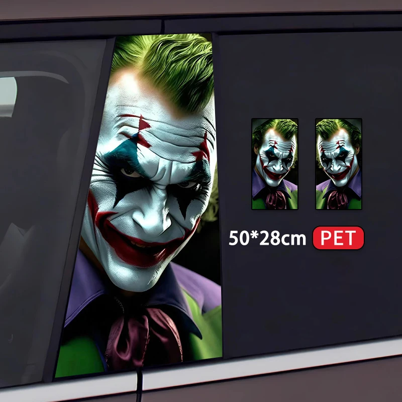 28*50 см самоклеящаяся красочная Автомобильная стикер B-pillar, ПВХ высокого качества, оптовая продажа, пленка для Центральной колонны