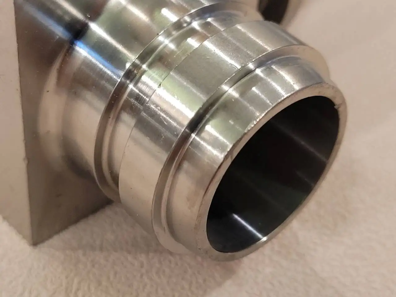 Gr1 Gr2 Titanium two-way connection pipe connection machined parts/exhaust titanium products