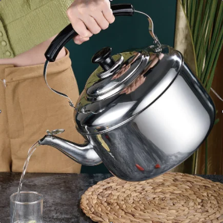 Metal Tea Pot Stainless Steel Traditional Kettle Whistling Suppliers Wholesale Kettle Water Tea Kettles