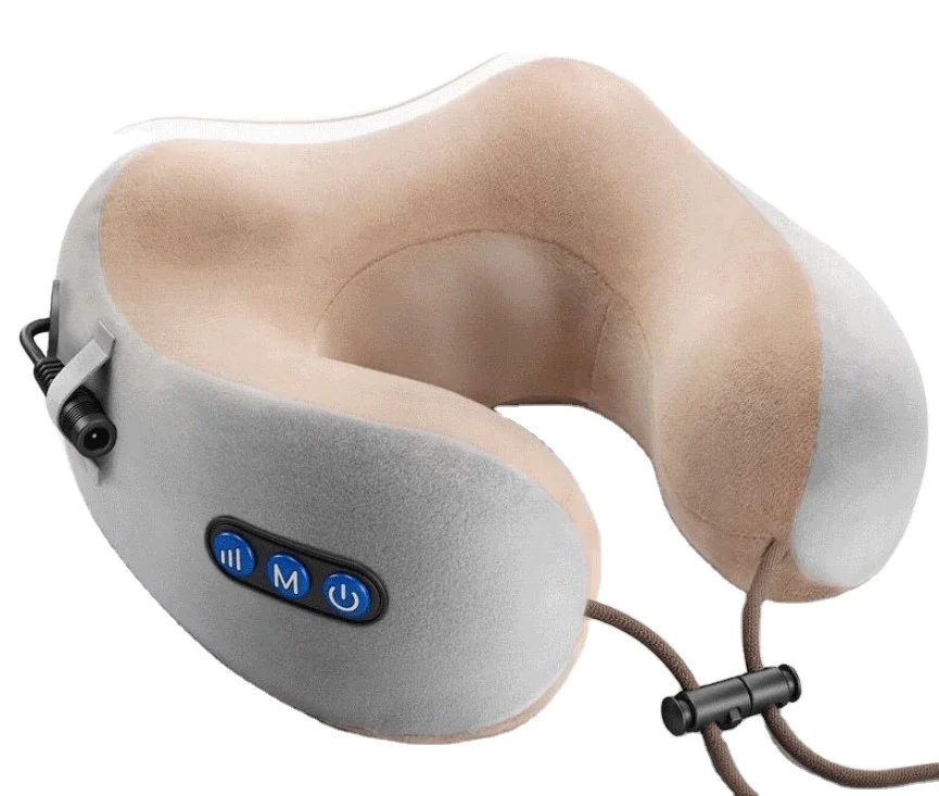 Comfortable U-shape Napping Sleeping Pupil office Neck Massage Pillow