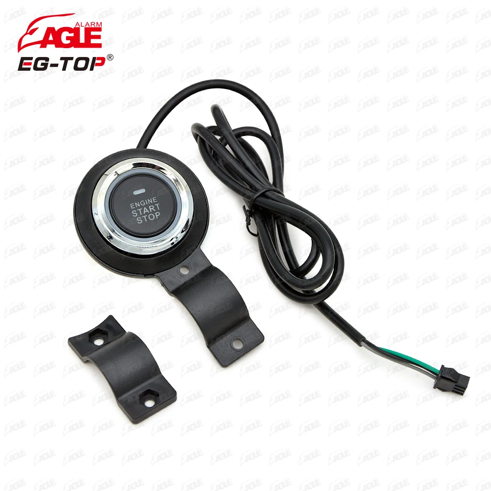 New high quality 2 remote control engine start one click push button start mobile phone APP BT PKE alarm system motorcycle