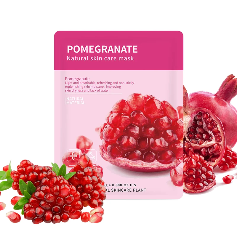 
Private Custom Label Deep cleansing Moisturizes Skin Natural Fruit Sheet Mask for All Skin Types 