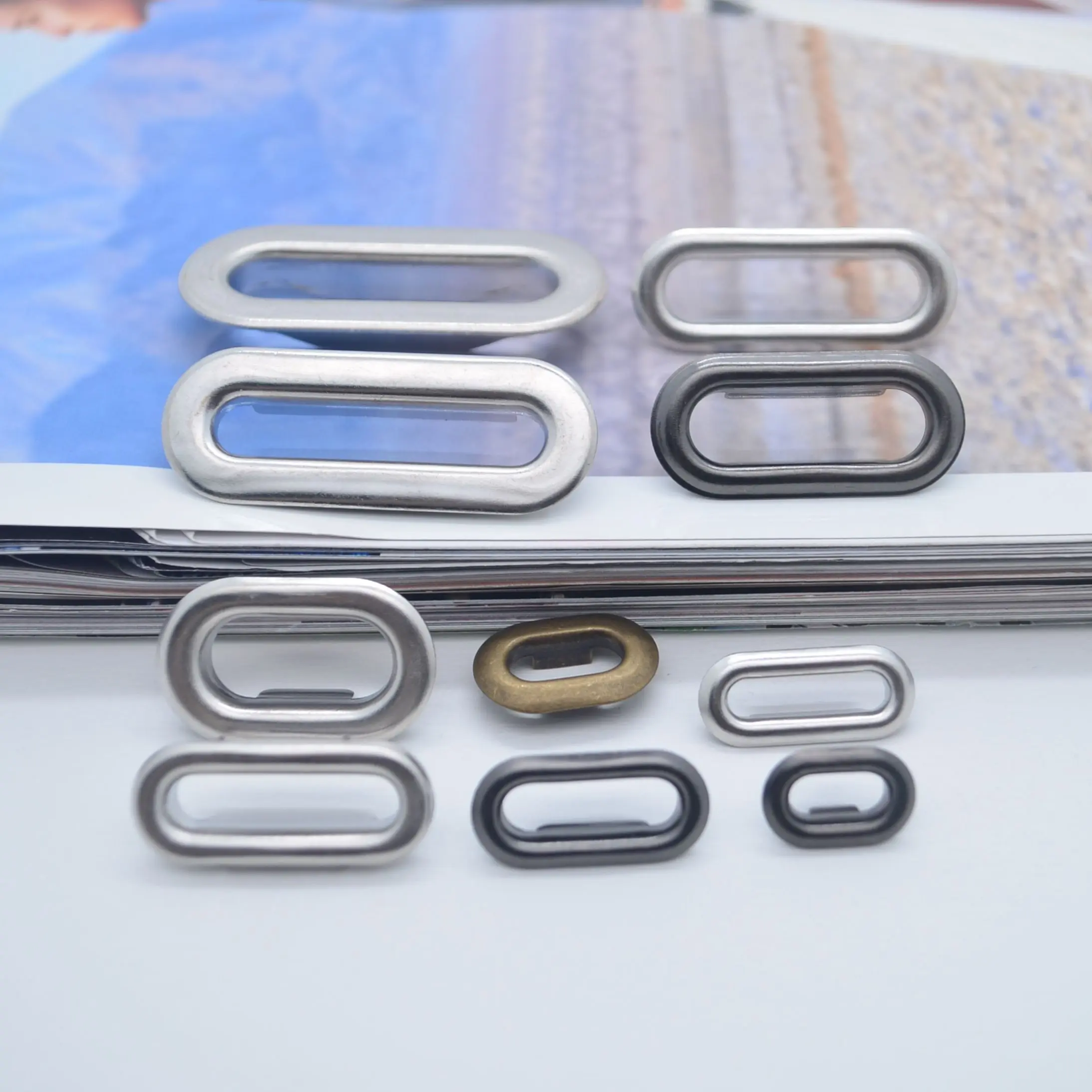 High quality custom garment craft eyelets stainless steel clothing snap eyelets for shoes clothing