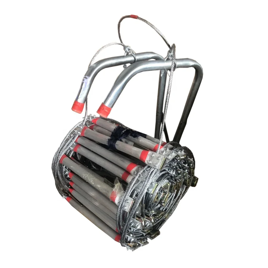 16feet reliable chain fire fighting emergency ladder
