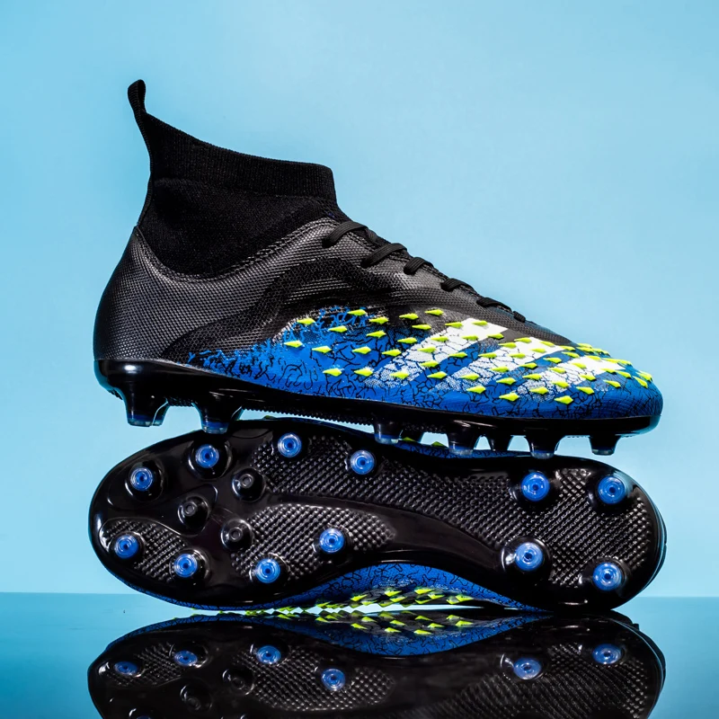 2024 Men AG/TF Turf Indoor Soccer Shoes Cleats Original Superfly Futsal Football Boots Sneakers Men Chaussure De Foot