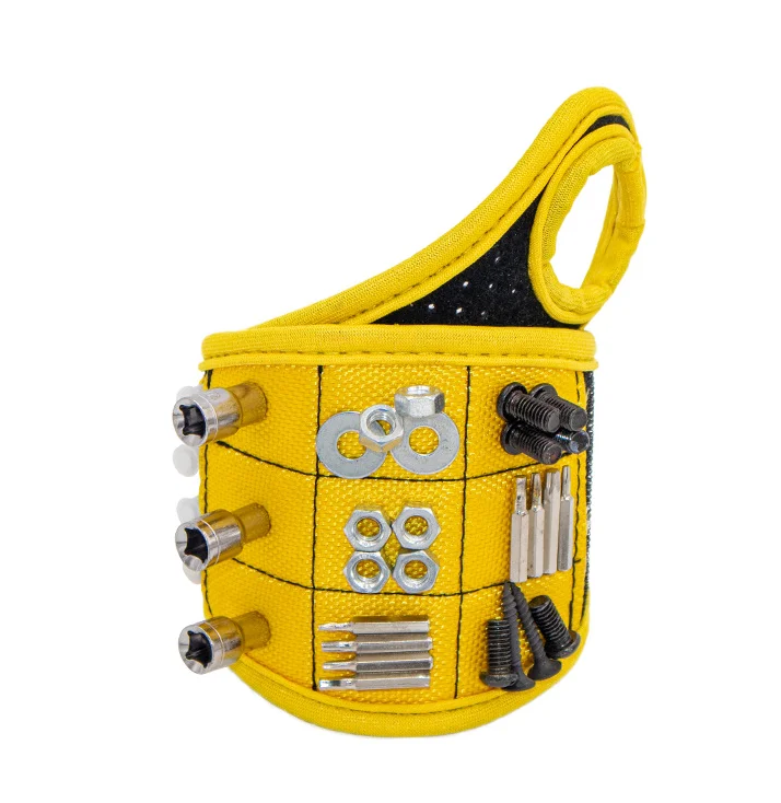 China Manufacturer Professional Magnetic Bracelet Tools Accessories Hold Metal Bobby Pins Hair Clip Silicone Wrist Strap