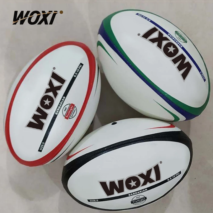 Premium Quality NRL Football Rugby League Ball Private Label Customized Sports Training Rubber Rugby Manufacturer