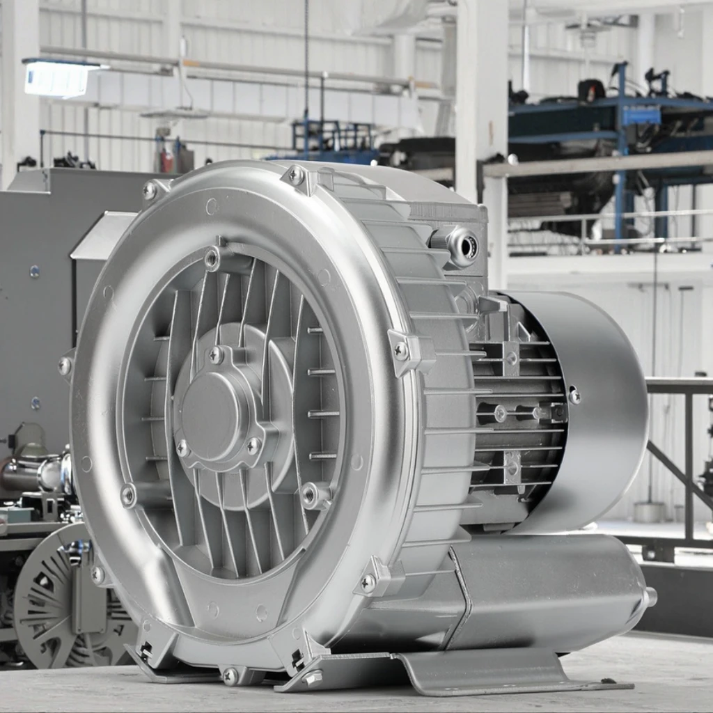 Турбо Воздуходувка воздуха Алюминиевый материал высокого давления 380v 1.5kw