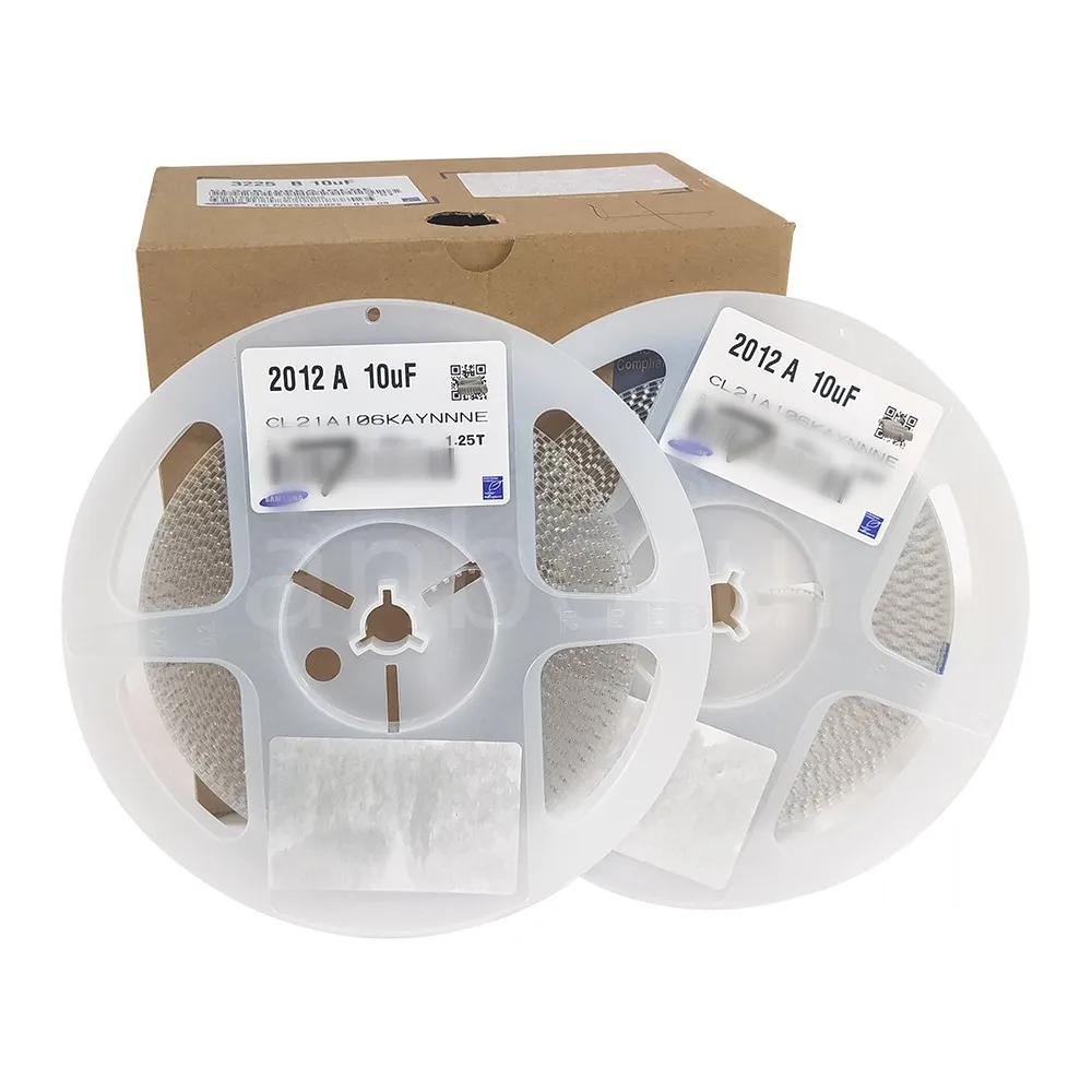 AVX mlcc Ceramic Capacitors KGM21AR50J106MU CAP CER 10UF 6.3V X5R 0805